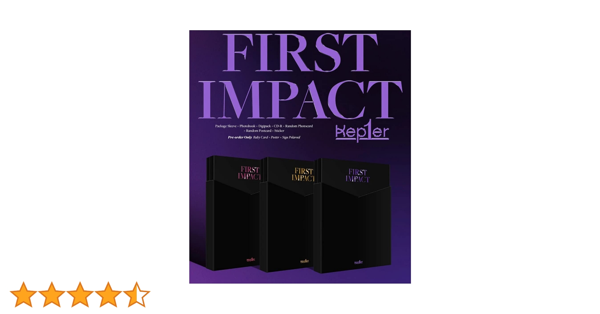 Kep1er FIRST IMPACT アルバム セット FIRST IMPACT／Kep1er｜音楽ダウンロード・音楽配信サイト mora